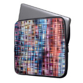 Abstrakt Laptopschutzhülle (Vorderseite Links)