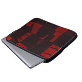 Abstrakt Laptopschutzhülle (Vorne Knopf)