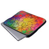 Abstrakt Laptopschutzhülle (Vorne Knopf)