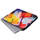 Abstrakt Laptopschutzhülle (Vorne Knopf)