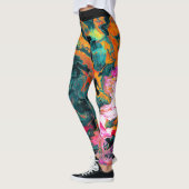 Abstrakt Lava Leggings (Links)