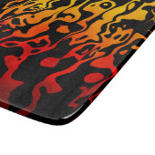 Abstrakt Lava Schneidebrett (Ecke)