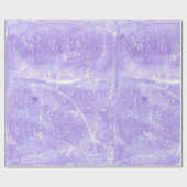 Abstrakt Lavender White Blue Gift Wrap Geschenkpapier (Flach)