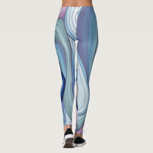 Abstrakt Leggings (Rückseite)