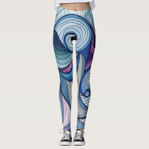 Abstrakt Leggings