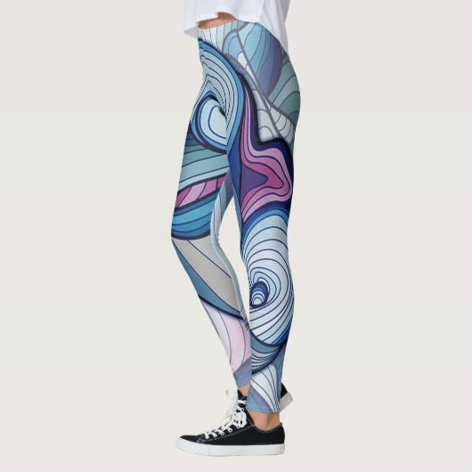 Abstrakt Leggings (Links)