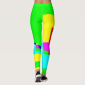 Abstrakt Leggings (Rückseite)