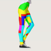 Abstrakt Leggings (Rechts)