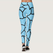 Abstrakt Leggings (Rückseite)