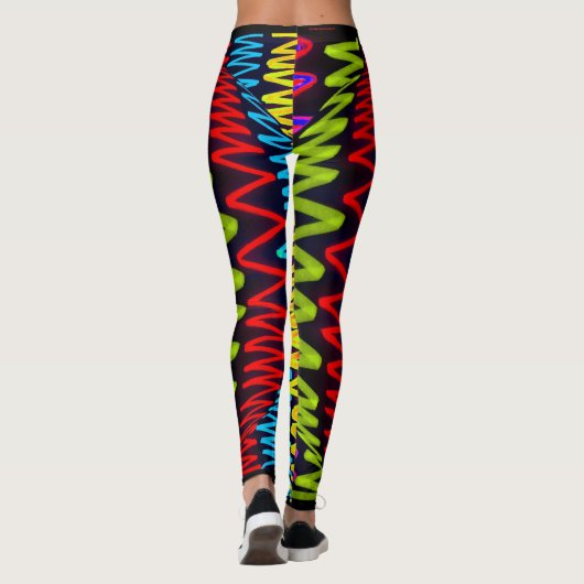 Abstrakt Leggings (Rückseite)
