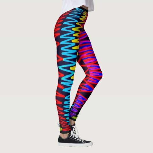 Abstrakt Leggings (Rechts)