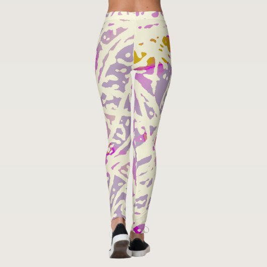 Abstrakt Leggings (Rückseite)