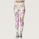 Abstrakt Leggings (Vorderseite)