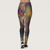 Abstrakt Leggings (Rückseite)