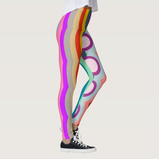 Abstrakt Leggings (Rechts)