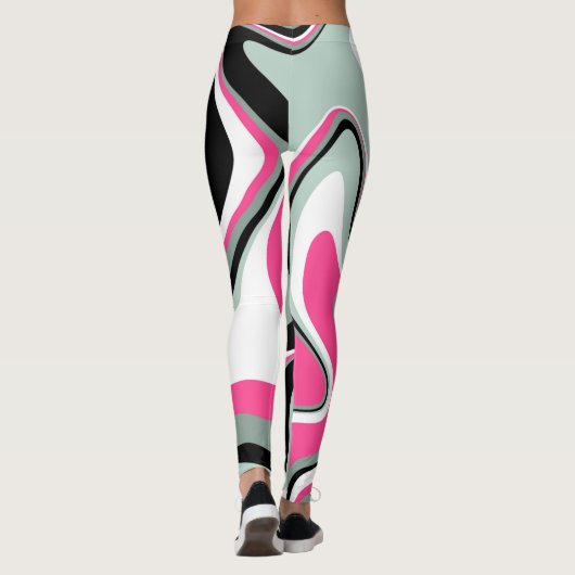 Abstrakt Leggings (Rückseite)