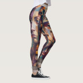 Abstrakt Leggings (Rechts)