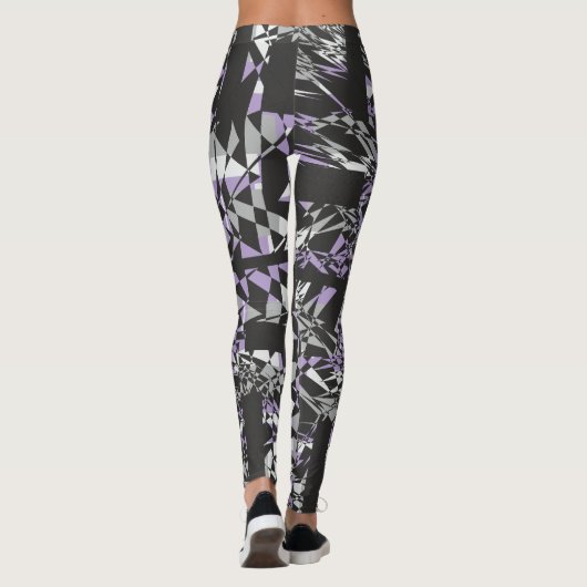 abstrakt leggings (Rückseite)
