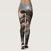 Abstrakt Leggings (Rückseite)