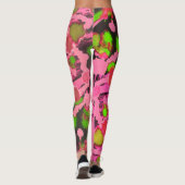 Abstrakt Leggings (Rückseite)