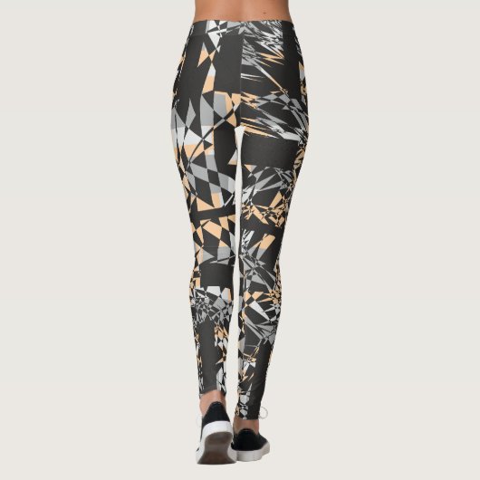 abstrakt leggings (Rückseite)