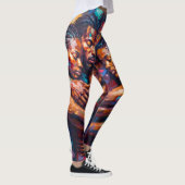 Abstrakt Leggings (Rechts)