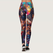 Abstrakt Leggings (Rückseite)