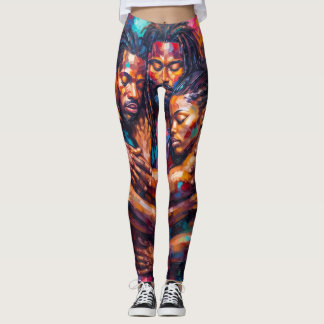 Abstrakt Leggings