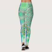 Abstrakt Leggings (Rückseite)