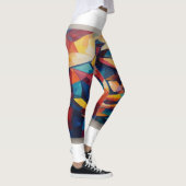Abstrakt Leggings (Rechts)