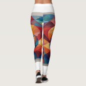 Abstrakt Leggings (Rückseite)