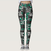 abstrakt leggings (Vorderseite)