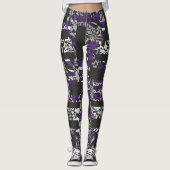 abstrakt leggings (Vorderseite)