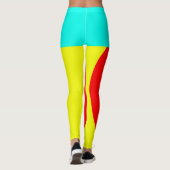 Abstrakt Leggings (Rückseite)