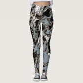 Abstrakt Leggings (Vorderseite)