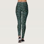 Abstrakt Leggings (Rückseite)