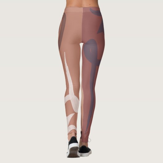 Abstrakt Leggings (Rückseite)