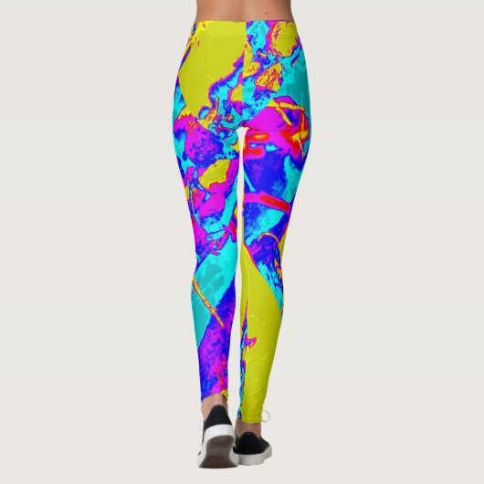abstrakt leggings (Rückseite)
