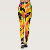 Abstrakt Leggings (Rückseite)