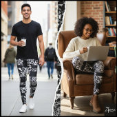 abstrakt leggings
