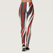 Abstrakt Leggings (Rückseite)