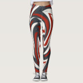 Abstrakt Leggings (Vorderseite)