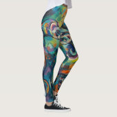 Abstrakt leggings (Rechts)