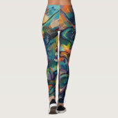 Abstrakt leggings (Rückseite)