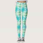 Abstrakt Leggings (Vorderseite)