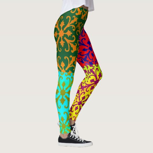 Abstrakt Leggings (Rechts)