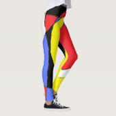 Abstrakt Leggings (Rechts)