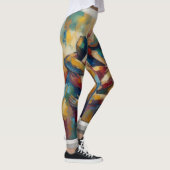 Abstrakt Leggings (Rechts)