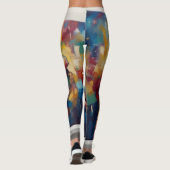 Abstrakt Leggings (Rückseite)
