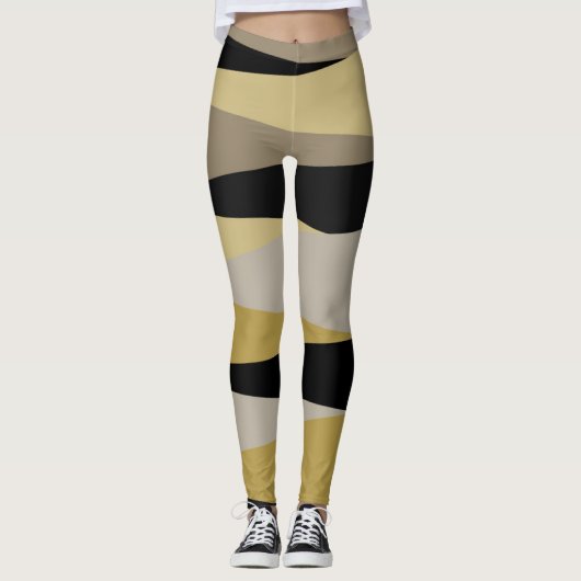 abstrakt leggings (Vorderseite)